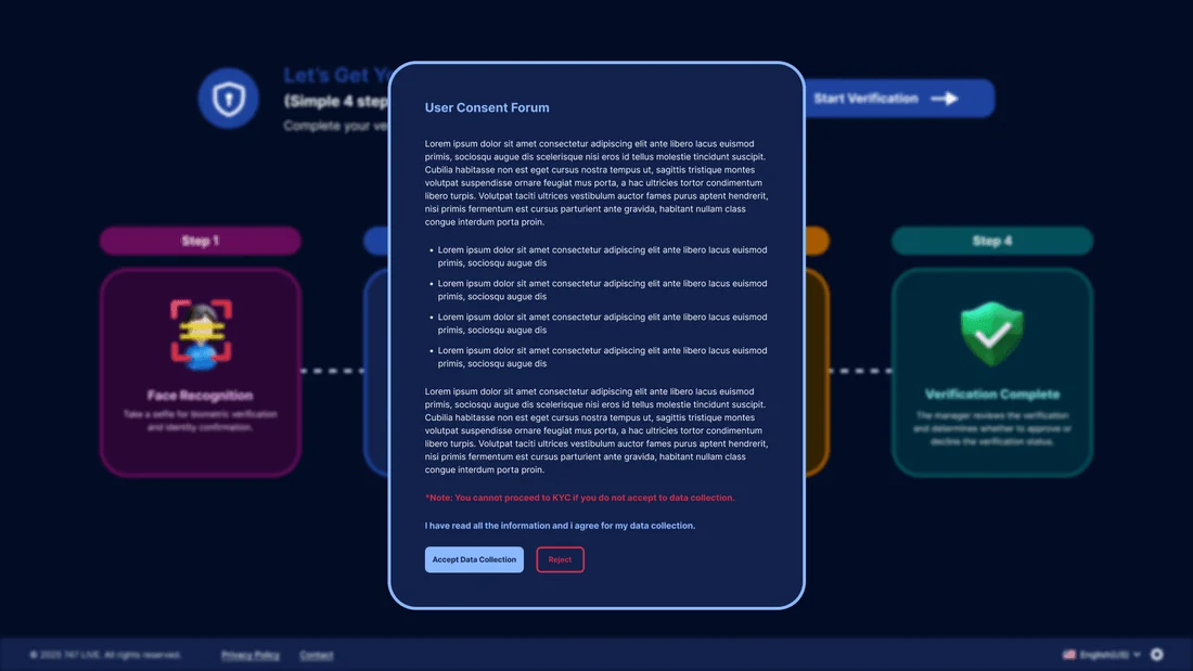 KYC Verification - Consent